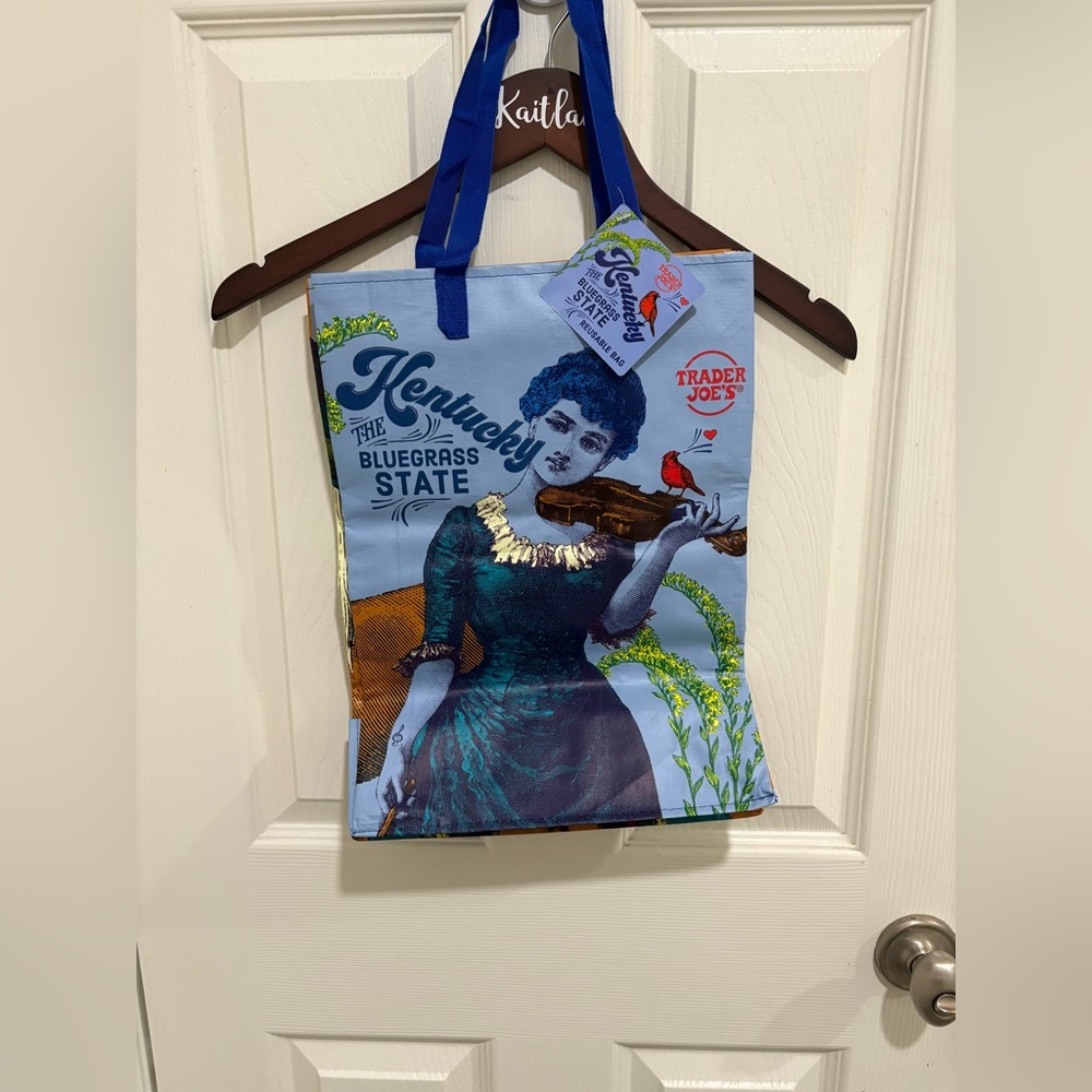 Trader Joe's Kentucky Bluegrass State Reusable Bag